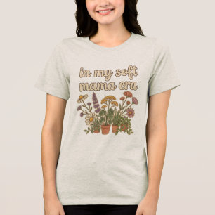 Camiseta Triblenda Era de Mamá Suave Estética Retro y Ideas de Mamá