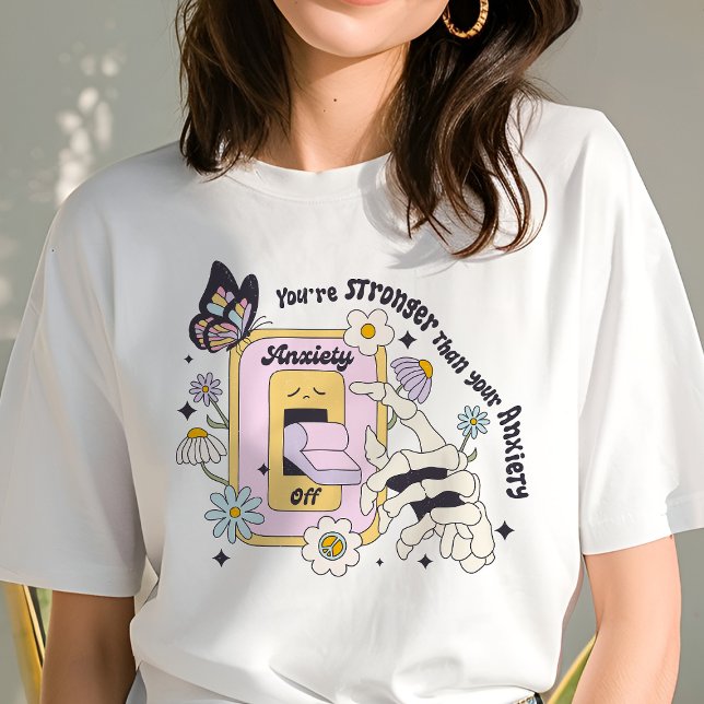 Camiseta Triblenda Eres más fuerte que tu ansiedad (Subido por el creador)