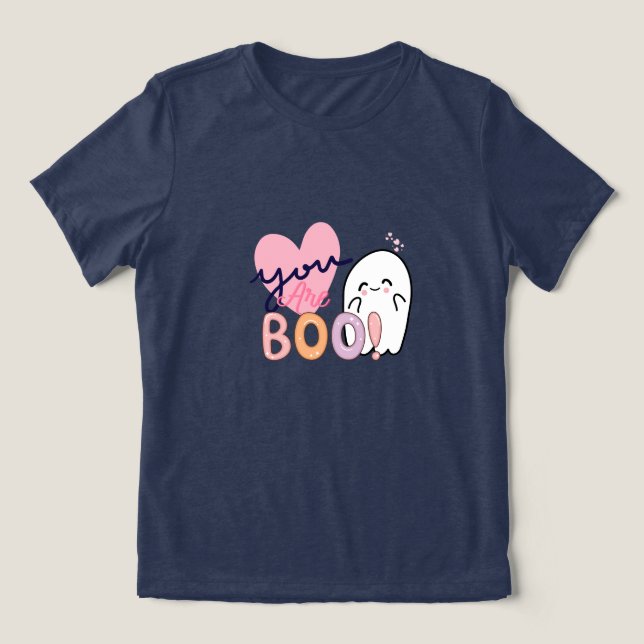 Camiseta Triblenda Eres Mi Boo - Camiseta Fantasma Halloween (Diseño delantero )