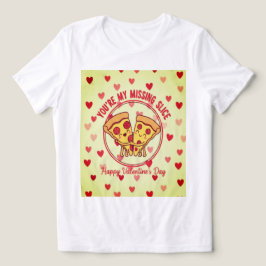 Camiseta Triblenda "Eres Mi Rebanada Faltante" Premium Tri-Blend Tee