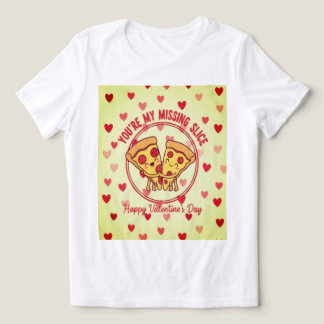 Camiseta Triblenda "Eres Mi Rebanada Faltante" Premium Tri-Blend Tee