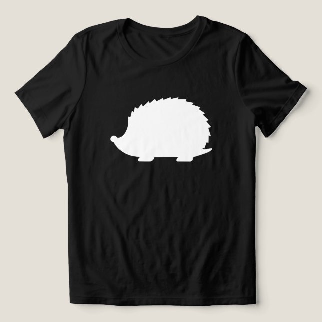 Camiseta Triblenda Erizo Blanco (Diseño delantero )
