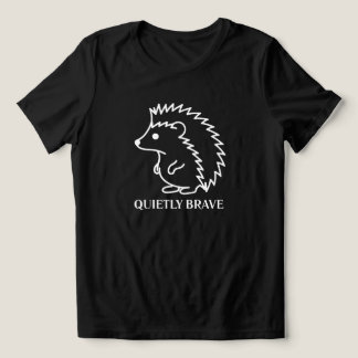 Camiseta Triblenda Erizo Valientemente Silencioso
