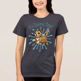 Camiseta Triblenda Es el gato del tigre del tiempo de Zoomie