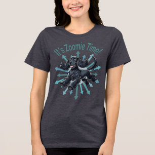 Camiseta Triblenda Es hora de Zoomie Cocker Spaniel