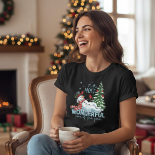 Camiseta Triblenda Es La Época Más Maravillosa De La Navidad