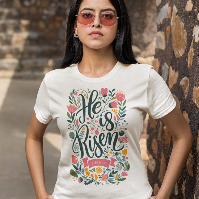 Camiseta Triblenda Es Risen Luke 24-6-7 (Subido por el creador)