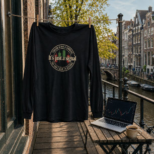 Camiseta Triblenda Es solo un diseño de psicología de trading de seña