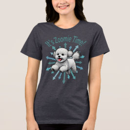 Camiseta Triblenda Es Zoomie Time Bichon Frise