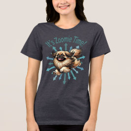 Camiseta Triblenda Es Zoomie Time Pekingese
