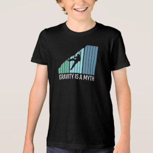 Camiseta Triblenda Escalada: la gravedad es un mito
