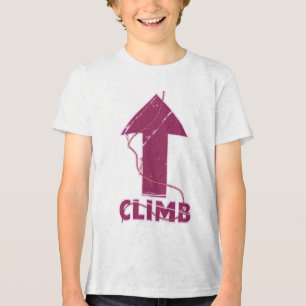 Camiseta Triblenda Escalar la cuerda de escalada