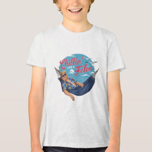 Camiseta Triblenda Escalofriante Como Un Felon Divertido Trump Summer