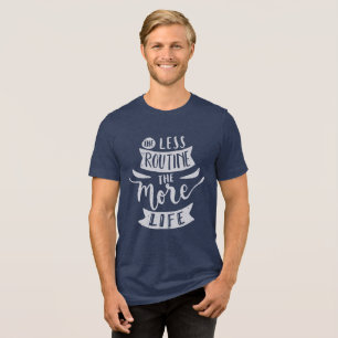 Camiseta Triblenda Escapar de lo ordinario: Tee de viaje de época