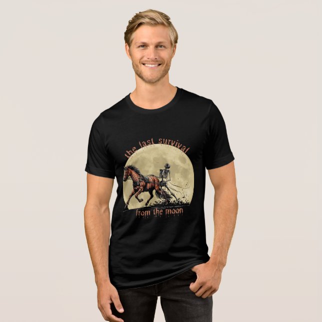 Camiseta Triblenda Escape de la luna: el viaje del último sobrevivien (Anverso Completo)