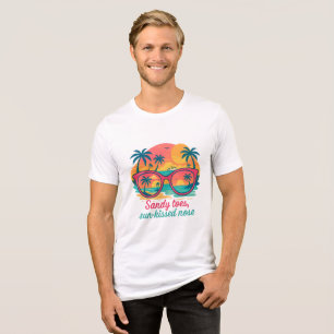 Camiseta Triblenda escenario de cruceros tropicales