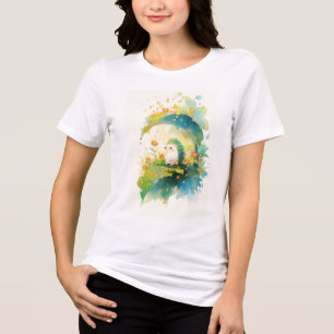 Camiseta Triblenda Escondite de hoja de erizo