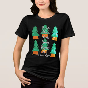 Camiseta Triblenda Escritores Personalizados divertidos Life Ladies S