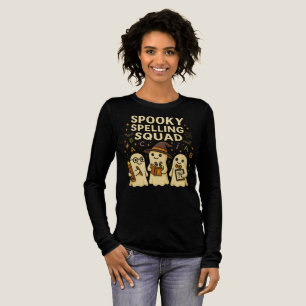 Camiseta Triblenda Escuadrón de ortografía espumoso educador fantasma