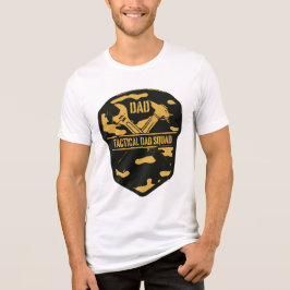 Camiseta Triblenda Escuadrón de Papá Orgulloso - Tejido de Papá