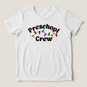Camiseta Triblenda Escuadrón preescolar de equipo de enseñanza preesc