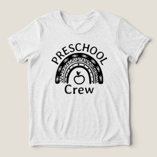 Camiseta Triblenda Escuadrón preescolar de equipo de enseñanza preesc