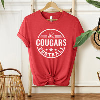 Escudo de Equipo de Fútbol Personalizado Rojo Mamá