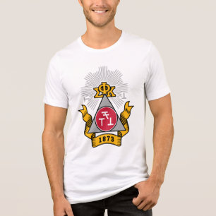 Camiseta Triblenda Escudo de Phi Sigma Kappa