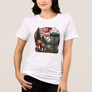 Camiseta Triblenda Escuelas pop artísticas y el campo de golf de disc