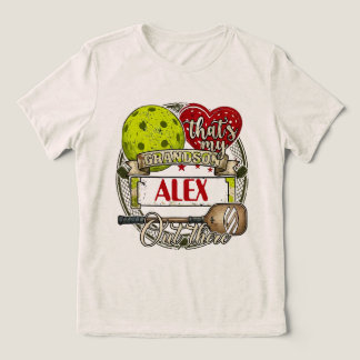 Camiseta Triblenda Ese es mi nieto ahí fuera Paddleball Pickleball