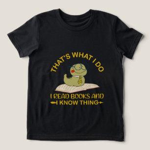Camiseta Triblenda Eso es lo que hago, leo libros y sé cosas