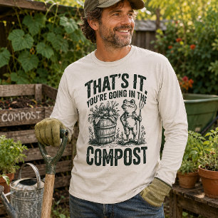 Camiseta Triblenda Eso es todo, vas al compost