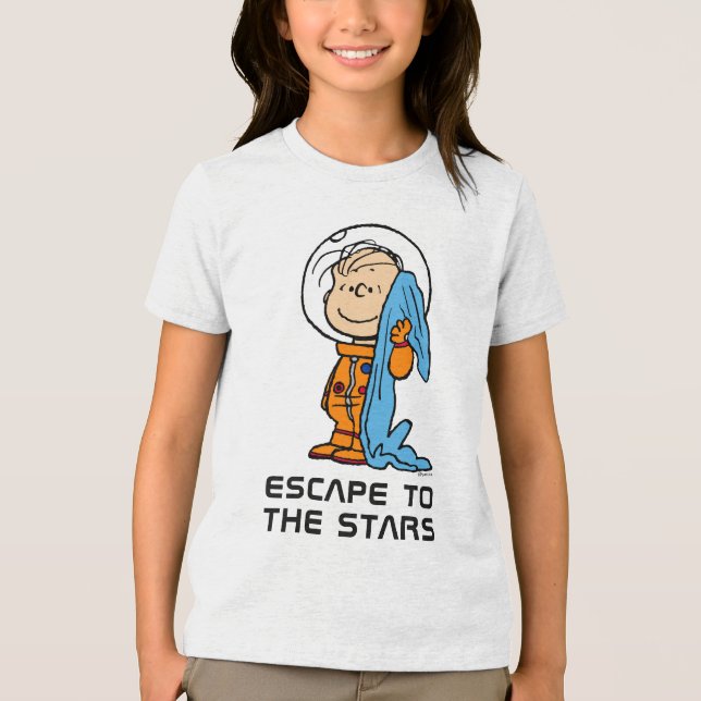 Camiseta Triblenda ESPACIO | Astronauta de Linus (Anverso)