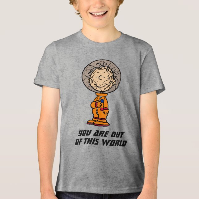 Camiseta Triblenda ESPACIO | Astronauta de Pigpen (Anverso)
