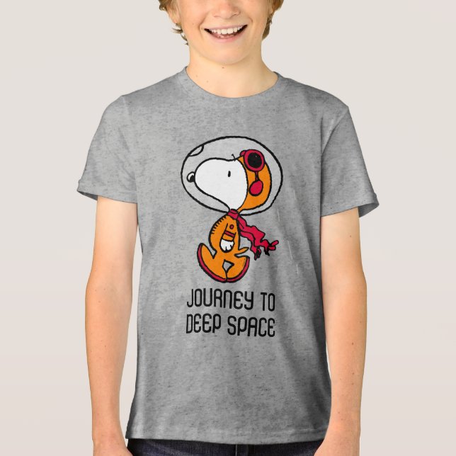 Camiseta Triblenda ESPACIO | Astronauta Snoopy (Anverso)