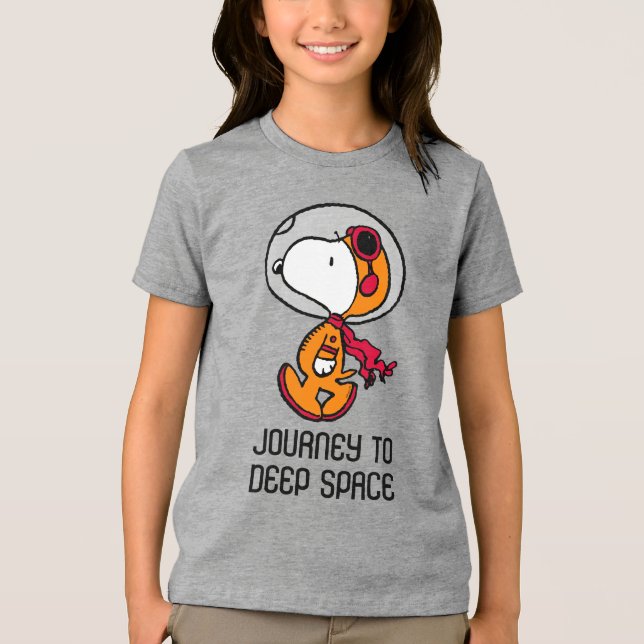 Camiseta Triblenda ESPACIO | Astronauta Snoopy (Anverso)