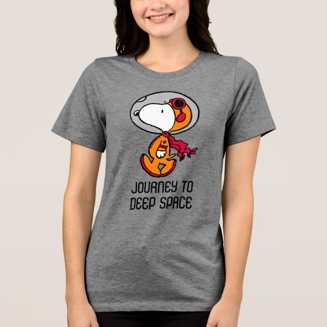 Camiseta Triblenda ESPACIO | Astronauta Snoopy (Anverso)