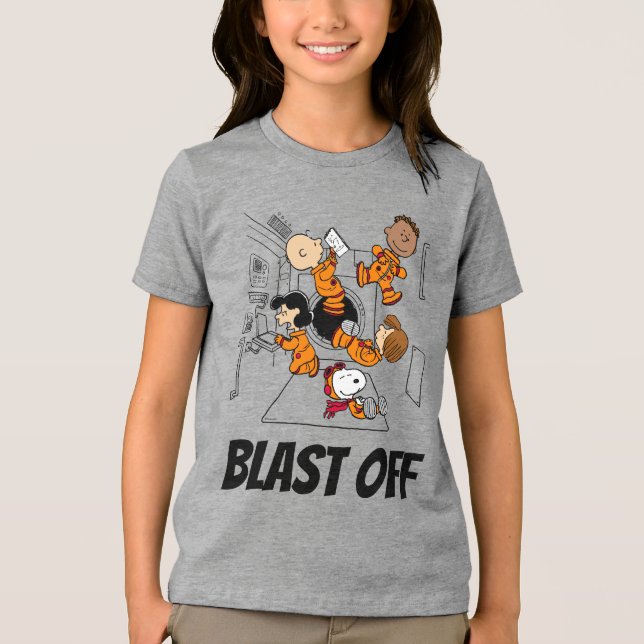 Camiseta Triblenda ESPACIO | Banda de cacahuetes en el espacio (Anverso)