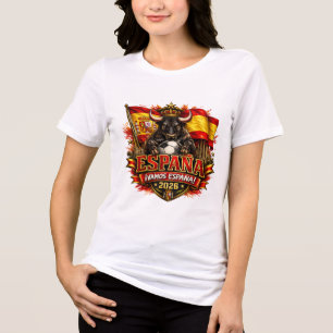 Camiseta Triblenda España ¡Vamos España! 2026 Hincha de Fútbol