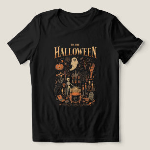 Camiseta Triblenda Espeluznante diseño de vintage de Halloween - Fant