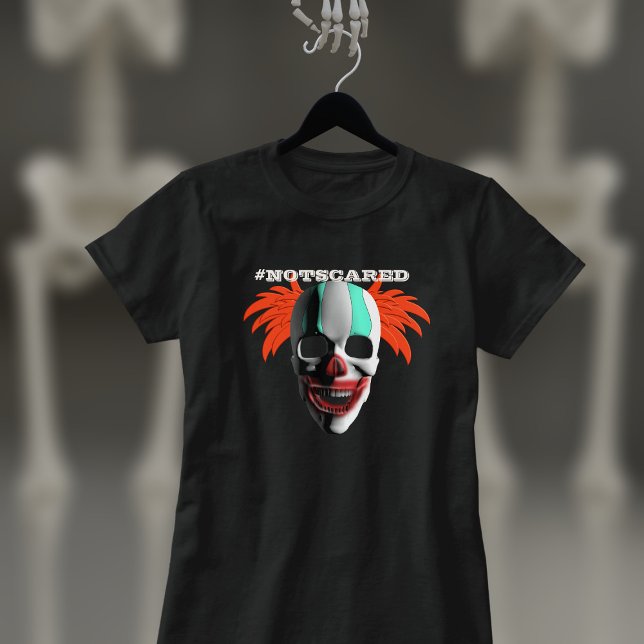 Camiseta Triblenda Espeluznante Payaso Funny Creepy Halloween (Are you a brave soul or do you quiver at the thought of sinister clowns? I'm not scared. Are you?)
