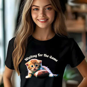 Camiseta Triblenda Esperando al gato del juego