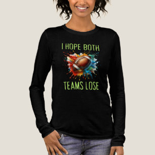 Camiseta Triblenda Espero que ambos equipos pierdan Día de juego Fútb