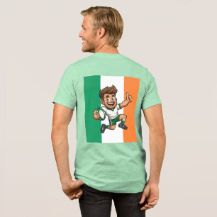 Camiseta Triblenda Espíritu de rugby irlandés victoria con pulgar hac