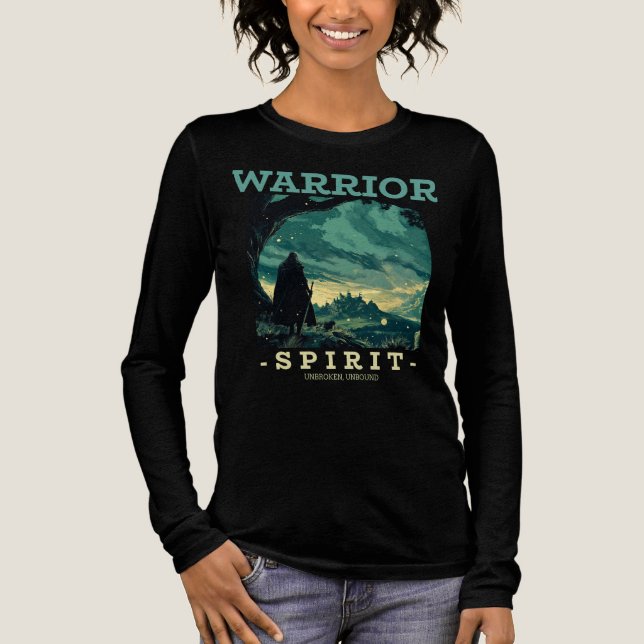 Camiseta Triblenda Espíritu guerrero — Ininterrumpido, Sin Unión (Anverso)