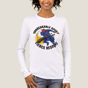 Camiseta Triblenda Espíritu Indomable Firme Resolución Samurái Oni Ca