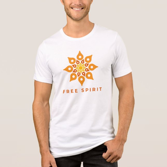 Camiseta Triblenda Espíritu libre Mandala (Anverso)