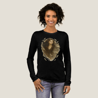 Camiseta Triblenda Espíritu salvaje - Mujer mística con lobos