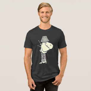 Camiseta Triblenda Espíritu Samurai: Tee de triple mezcla de arte ven