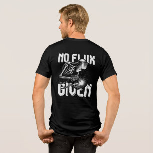 Camiseta Triblenda Esqueleto Divertido Soldador Sin Fundente Dado Cam